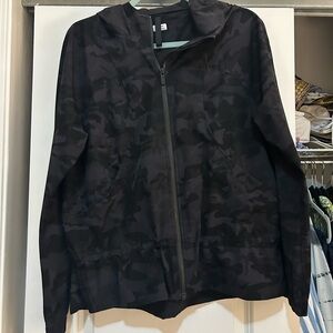 lululemon athletica Black Camouflage Windbreaker
